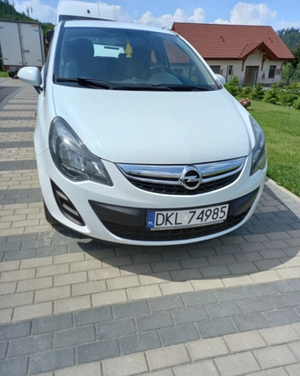 Opel Corsa cena 20500 przebieg: 142935, rok produkcji 2014 z Mieszkowice małe 191